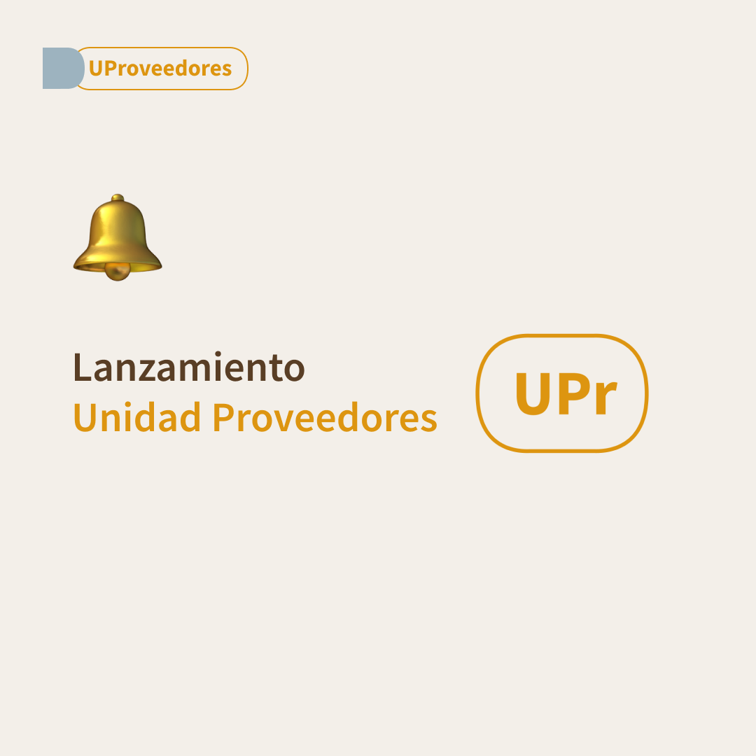 Lanzamiento Unidad Proveedores